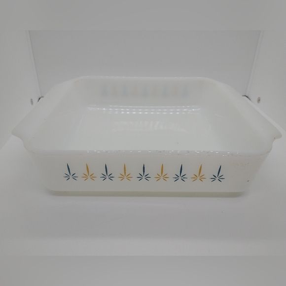 VTG Anchor Hocking Fire King Candle Glow 435 Casserole Dish & 433 1.5 Quart Dish - Picture 10 of 16